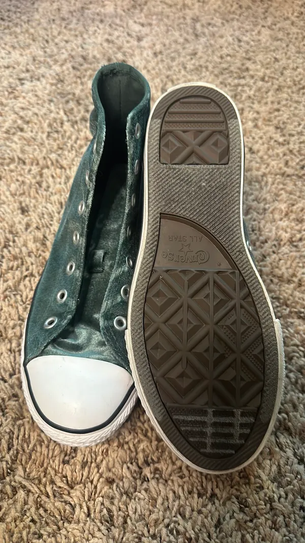 Converse Velvet Green - Image 4