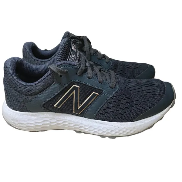 New Balance Women's Size 6.5 520V5 Cushioning Running Shoe Orca Champagne White - Image 2