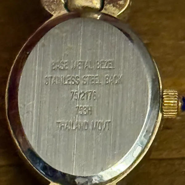 Vintage Armitron Diamond Now gold plated watch - Image 3