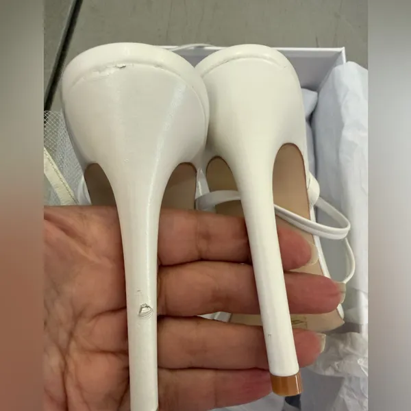 RAYE Bubbly Heel in Ivory - Image 9