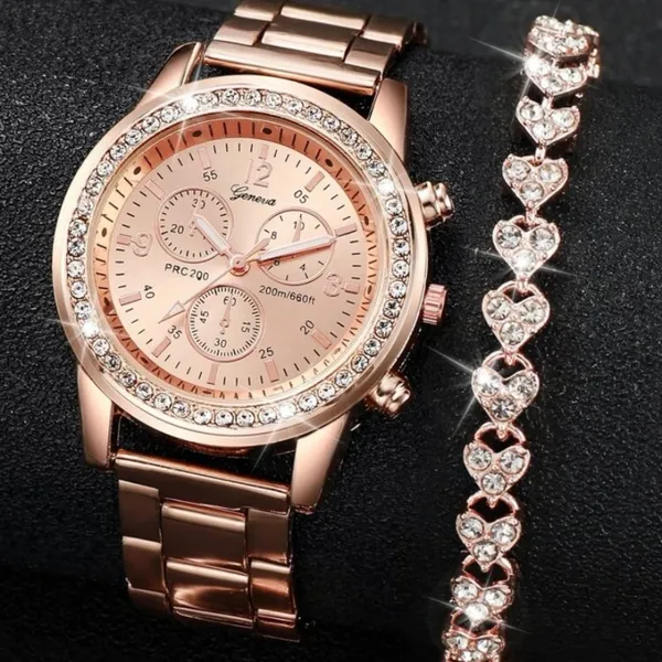 Rhinestone Women Watch - Image 8