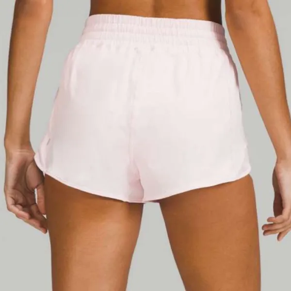 Lululemon Hotty Hot High Rise Athletic Shorts Strawberry Milkshake Pink 12 NWT - Image 4