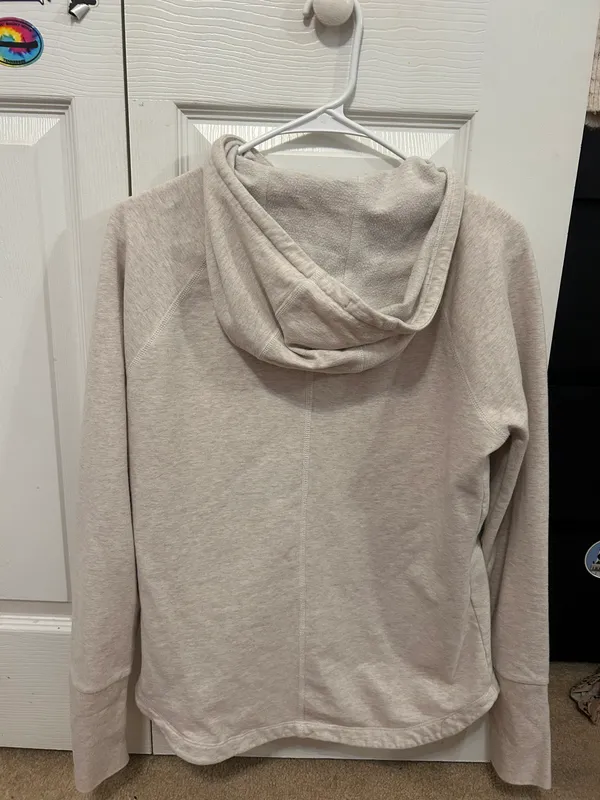 Cream Zip-up Jacket - Image 3