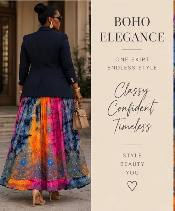 Made in India Embroidered Sequin & Beaded Skirt - Image 8