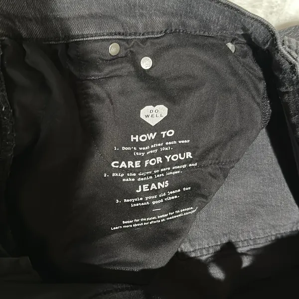 Madewell size 28 The Perfect Vintage Denim high rise cropped jeans - Image 10