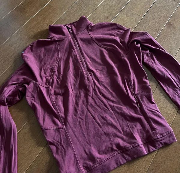 Lululemon Cropped Quarter Zip Long Sleeve - Image 4