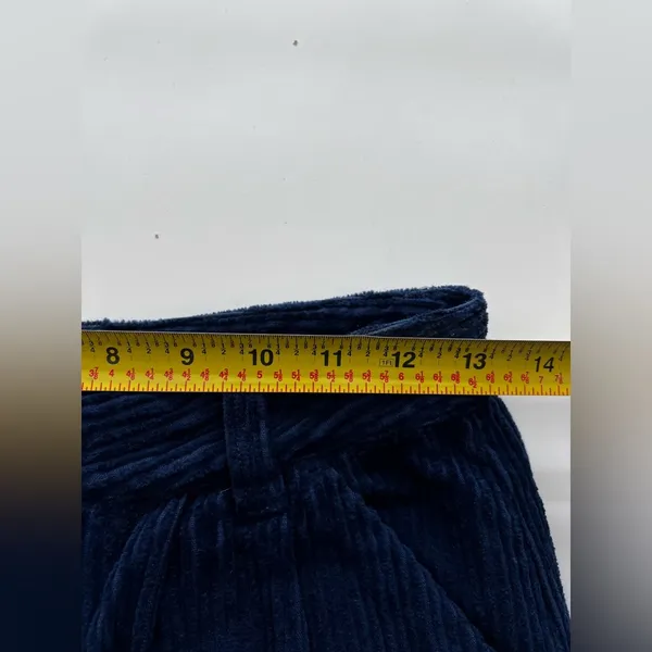 Free People yardley tapered trousers navy blue corduroy barrel 2 - Image 5