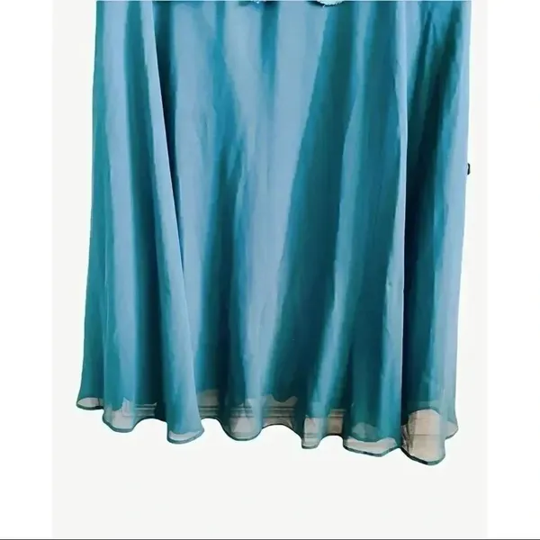 Connected Apparel Emerald Sleeveless Sequin Lave Dress SZ 8 - Image 5