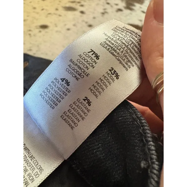 MOTHER Denim The Hustler Ankle Fray in Encounters At Night Size 28 - Image 9