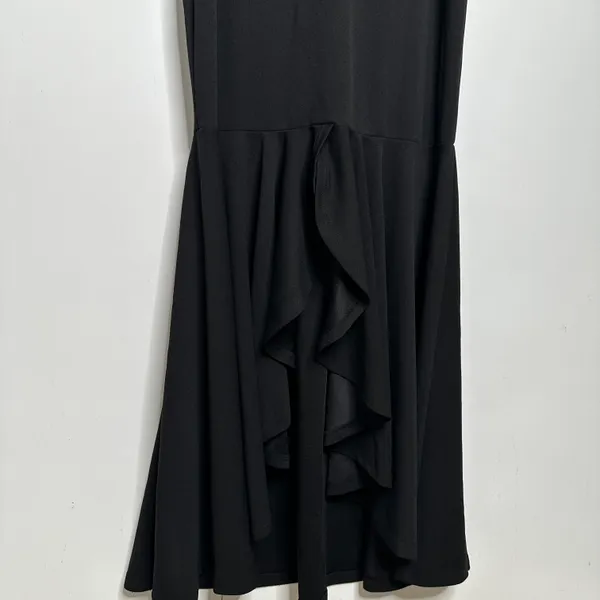 Lulus Black Noreen Sleeveless High-Low Maxi Dress Size Large - Image 9