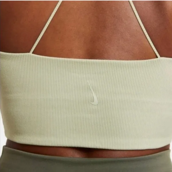 Nike Luxe Yoga Strappy Tank Sage Green - Image 4
