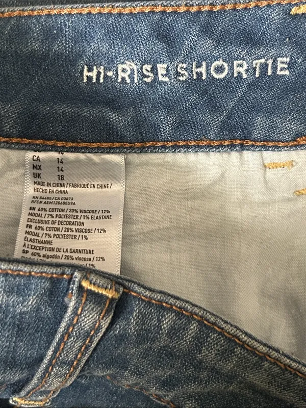 American Eagle hi-rise shortie - Image 3