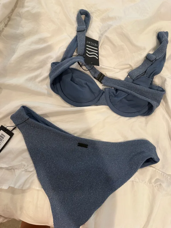 Vetchy bikini set Blue - Image 2
