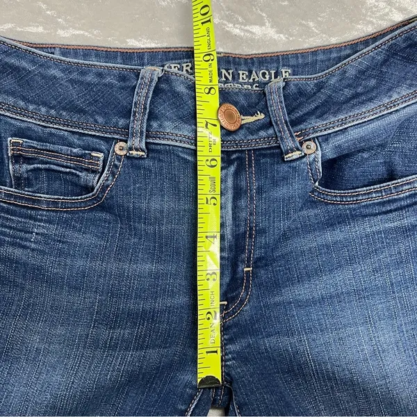 American Eagle 2 Jeans Womens super Stretch kick boot - Image 8