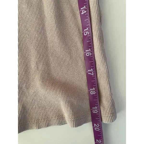 Forever 21 Tan Henley Tank Top Size S - Image 8