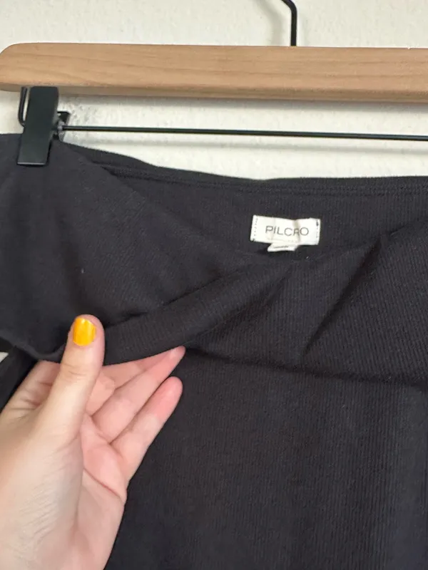 Anthropologie Pilcro Modal Cotton Rib Off the Shoulder Top - Image 4