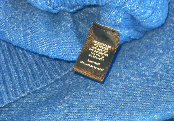 Torrid Blue Vegan Cashmere Pullover V-Neck Surplice Sweater - Image 8