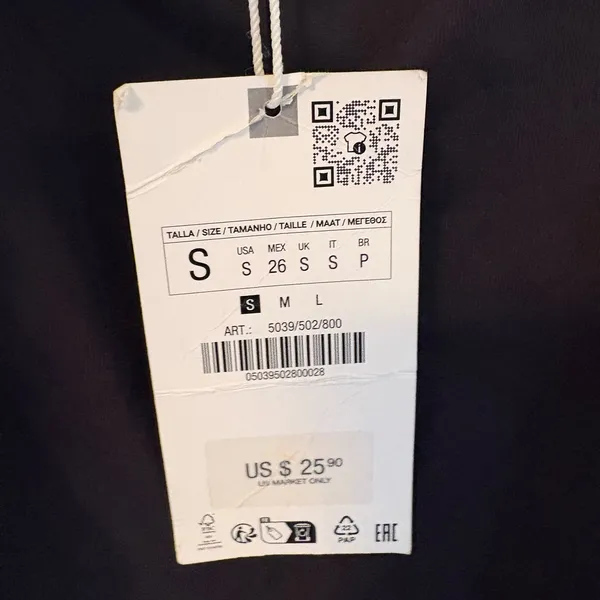 Zara Black Bodysuit - Image 3