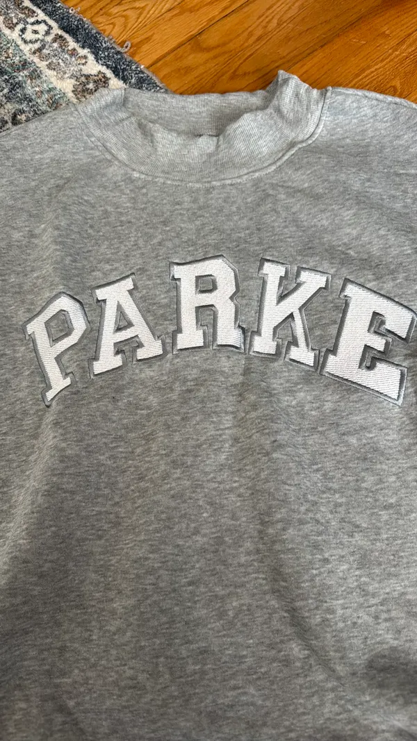 Sweatshirt Mockneck Gray - Image 2