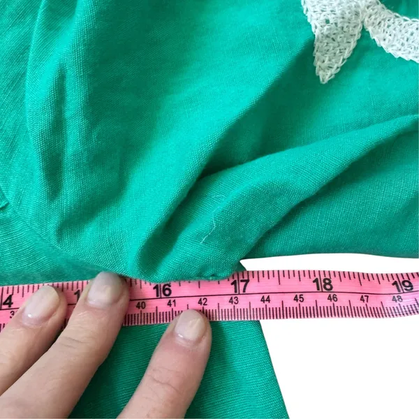 Sézane Sabine Dress Ecru Green - Image 10