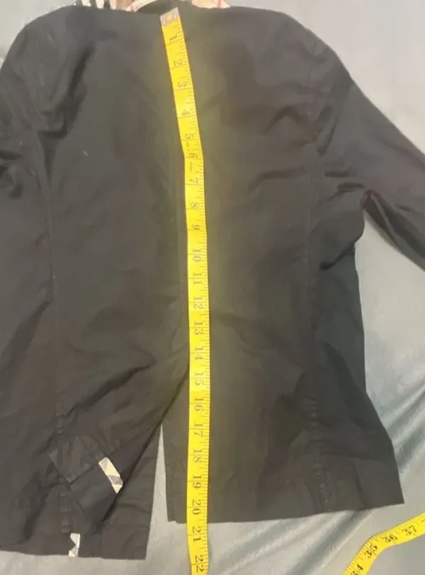 Burberry Lightweight Rain Jacket Trench Coat Black for kids - Image 13