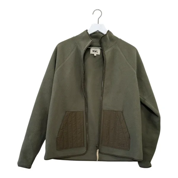 Madewell MWL Betterfleece Zip Quilted-Pocket Jacket Size Small - Image 7