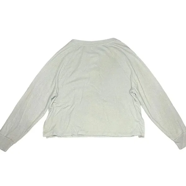 Victoria’s Secret Women's XS Mint Green Long Sleeve Breathable Cozy‎ Pajama Top - Image 4
