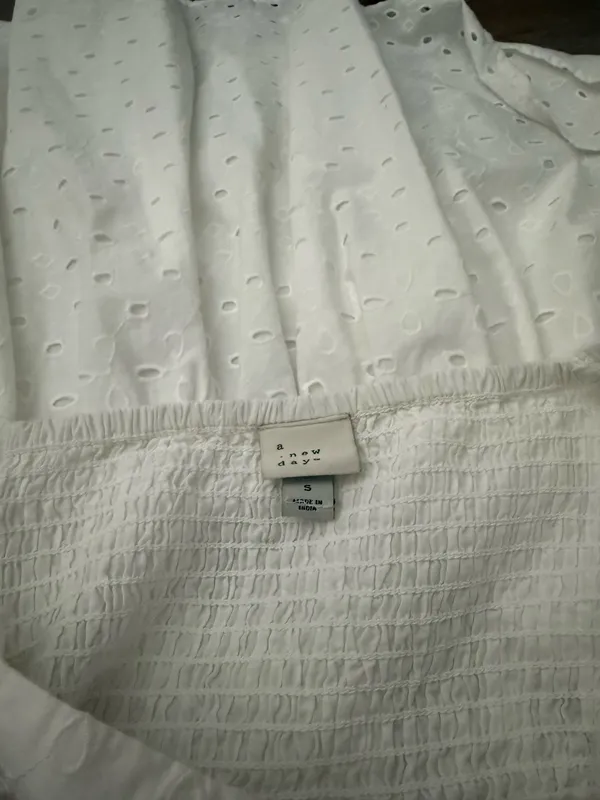 White Eyelet Dress - Image 5