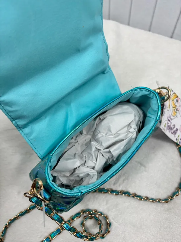 Disney Tinkerbell Character Handbag Quilted Mini Crossbody Bag NEW - Image 10