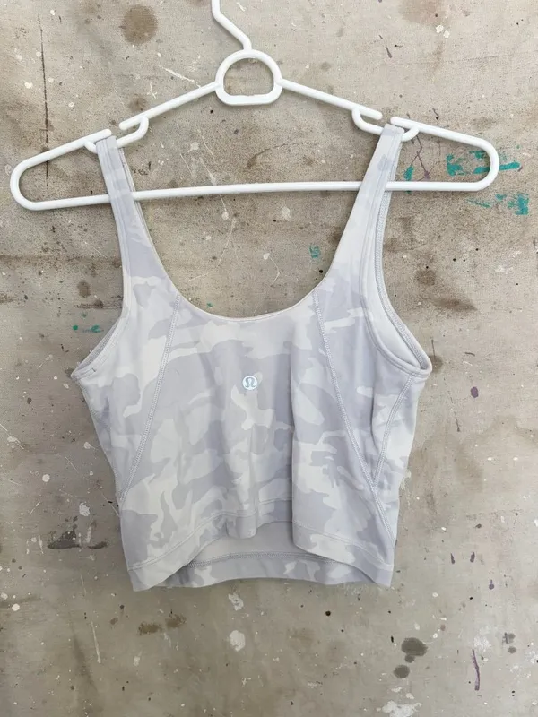 Lululemon Align Tank, Incognito Camo Alpine White Multi - Image 5
