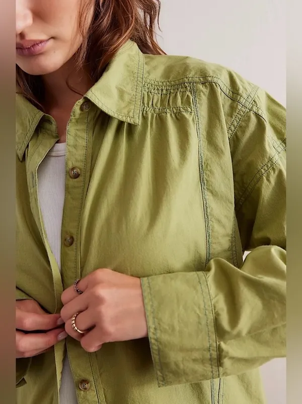 Free People We The Free Garden State Shirt - Image 3