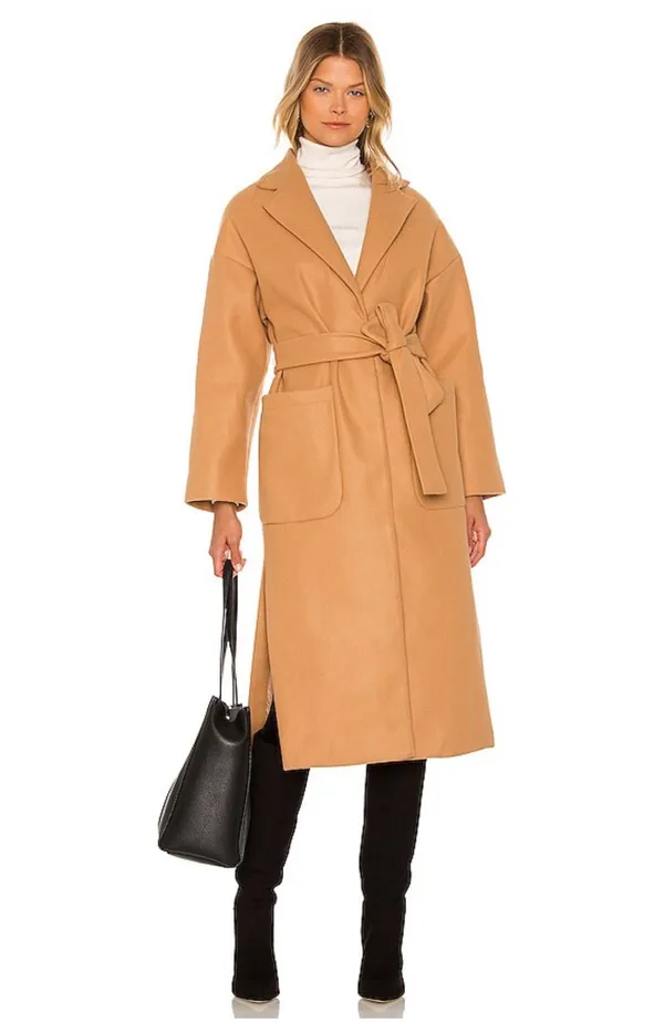 LBLC the Label Revolve Marie Jacket in Camel - Image 2
