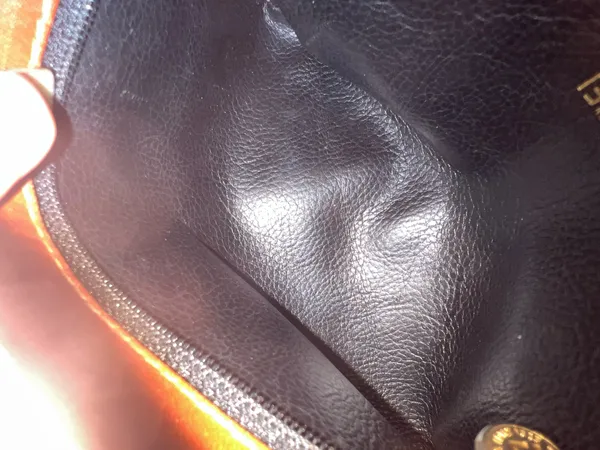 Fendi Zippered Small Wallet/Pouch, Zucca Pattern and Leather Trim - Image 15