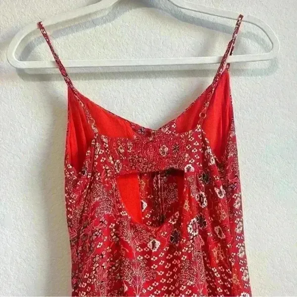 Anthropologie Abel the Label‎ Women’s Lola Red Hi-Low Maxi Dress Size XS - Image 10