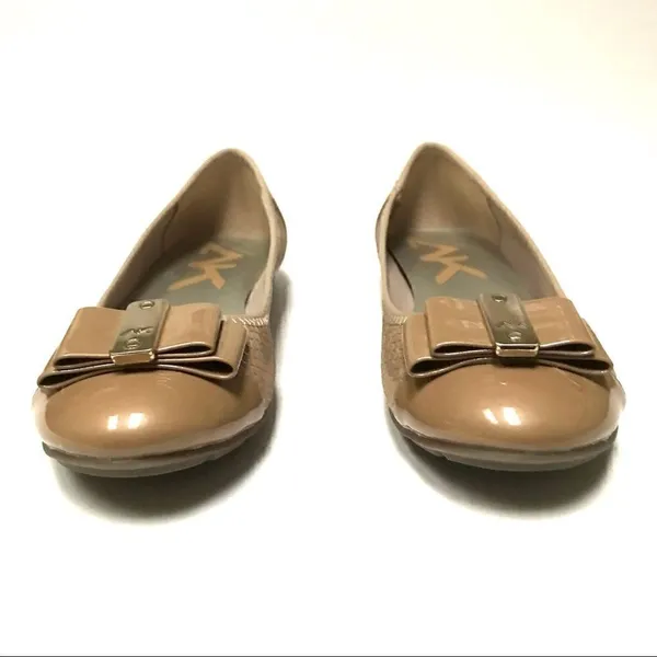 Anne Klein Akaricia faux snake skin bow loafers 6.5‎ - Image 4