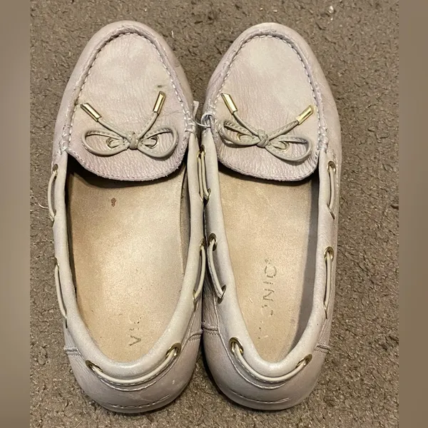 Womens Vionic Virginia White Leather Driving Shoes Moccasins Size 8.5‎ - Image 4