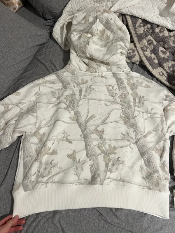 Dairy Boy woodland camo hoodie - Image 3