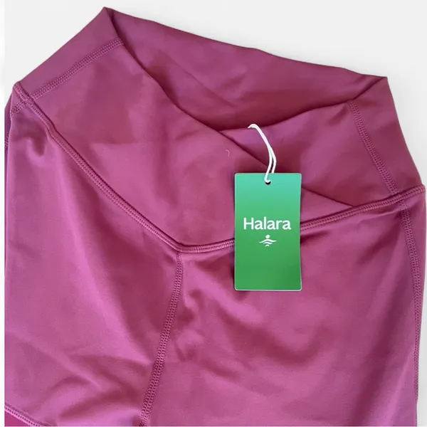 Halara Crossover Buckle Mesh Grommet Flare Yoga Leggings in Small Regular New - Image 5