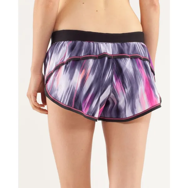 Lululemon Run: Roll Down Short Mirage Deep Indigo Y2K Vintage Size 8 - Image 4