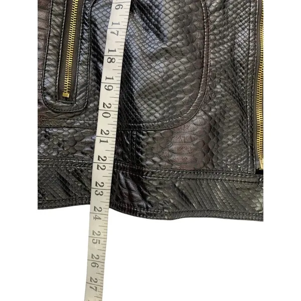 Braetan. Women's Brown Animal Print Jacket - Image 10