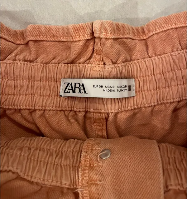 ZARA Shorts Denim High-Waisted - Image 4