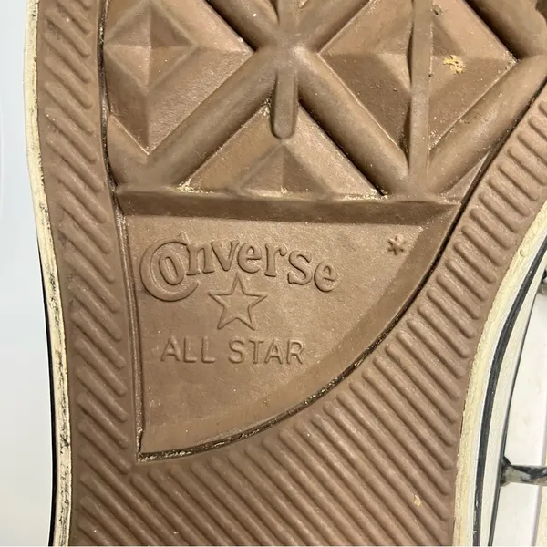 Converse all star‎ animal print color block hightop sneakers women’s size 5 - Image 8