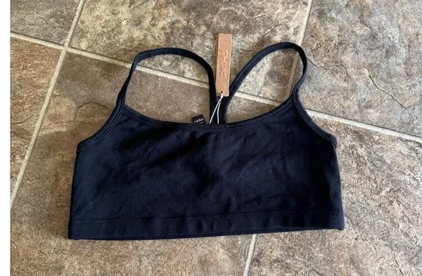 Skims Outdoor Scoop Bralette Onyx Size Medium - Image 5