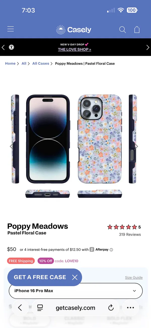 iPhone 17 Casely Phone Case Blue - Image 7