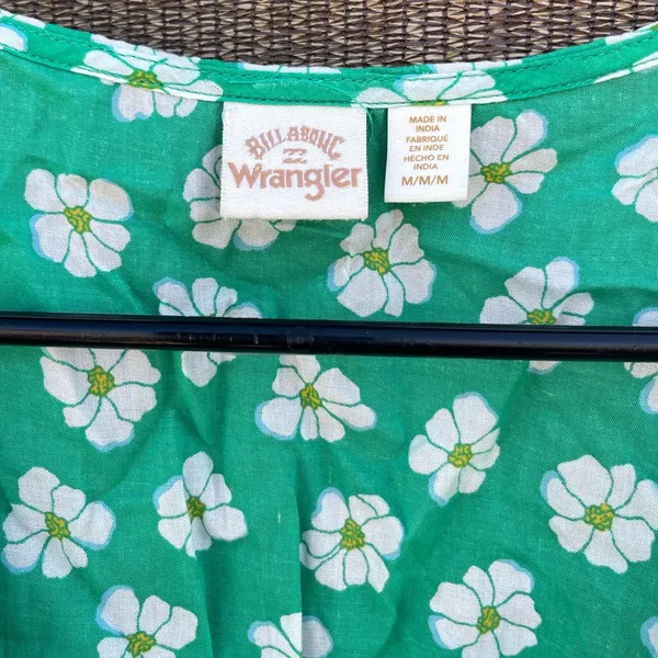 Billabong x Wrangler Floral Dress Size M - Image 7