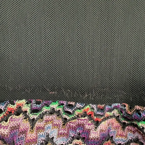 For Love & Lemons Dress M‎ Multi Color Knit Fit Flare Mesh Panel Sleeveless READ - Image 11