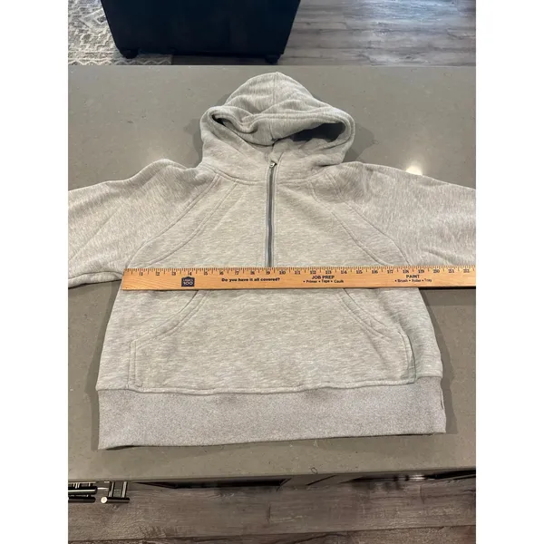 Quarter zip pullover hoodie women's size small‎ - Image 2