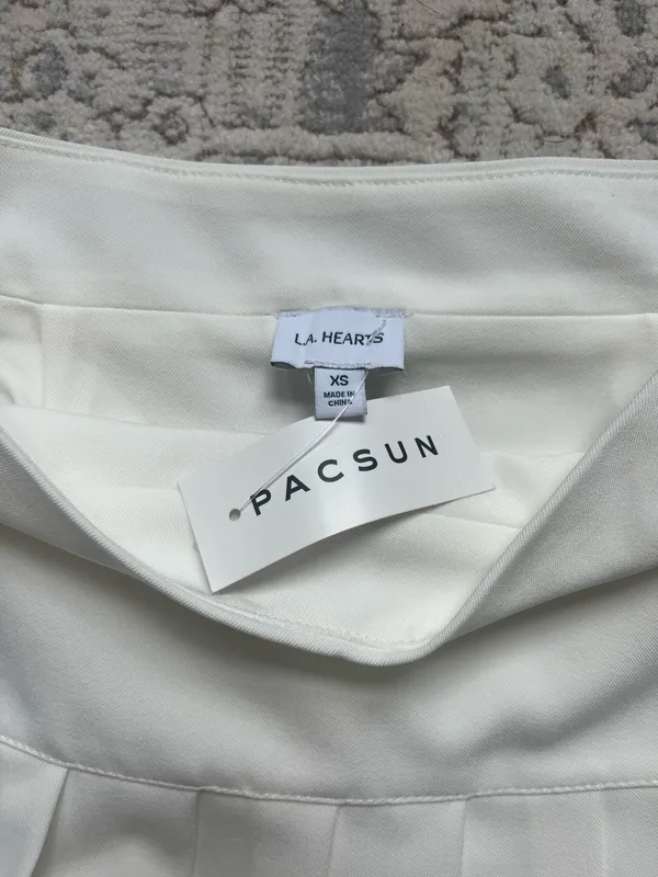 Pacsun white mini skort  - Image 3