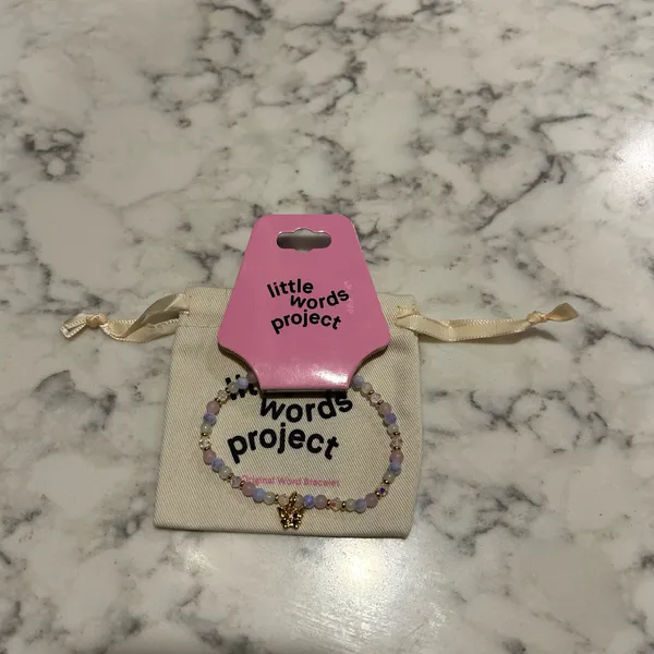 ‼️Little Words Project Butterfly Charm Beaded Bracelet‼️ - Image 2