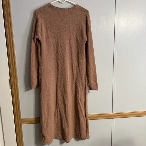 Free‎ People Beach Brown Duster Cardigan Size XS - Image 2